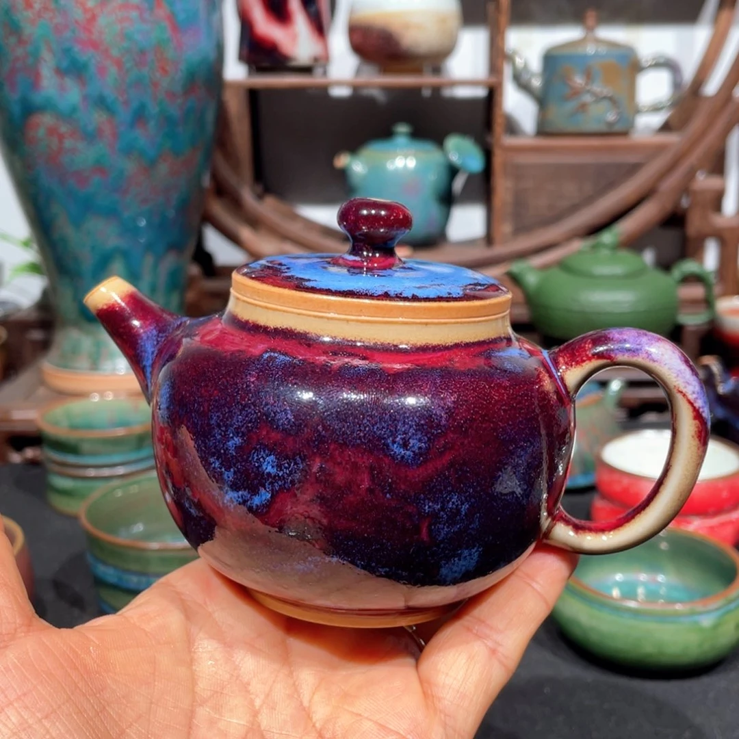 万***青中国神后钧瓷茶器