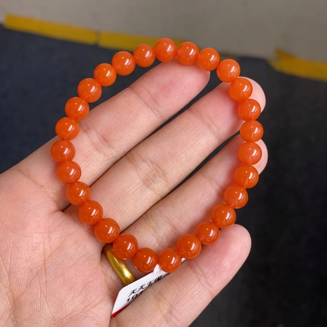 未镶嵌手串南红玛瑙