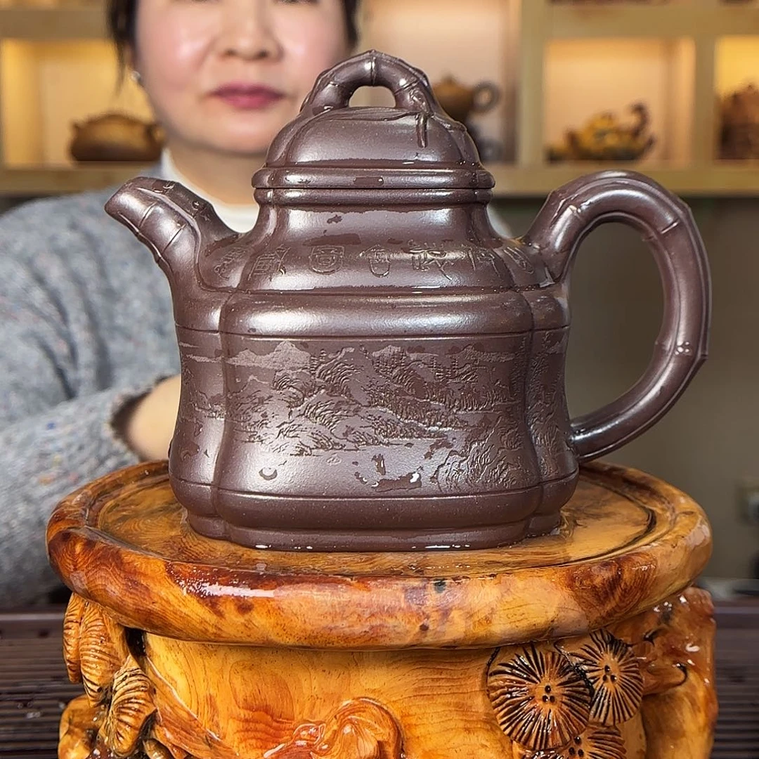 紫砂茶壶李桂敏老师750cc