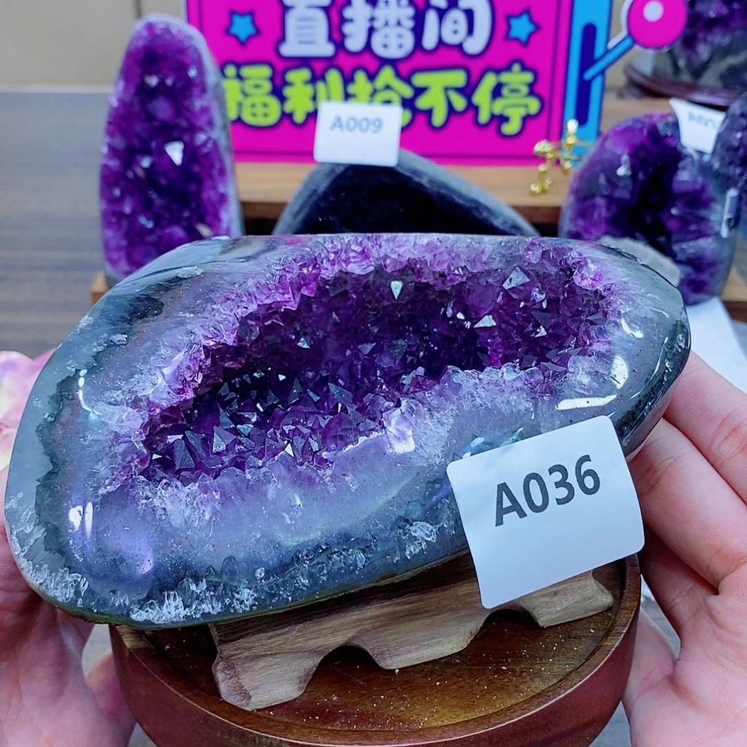 未镶嵌大型摆件（非配饰）紫晶