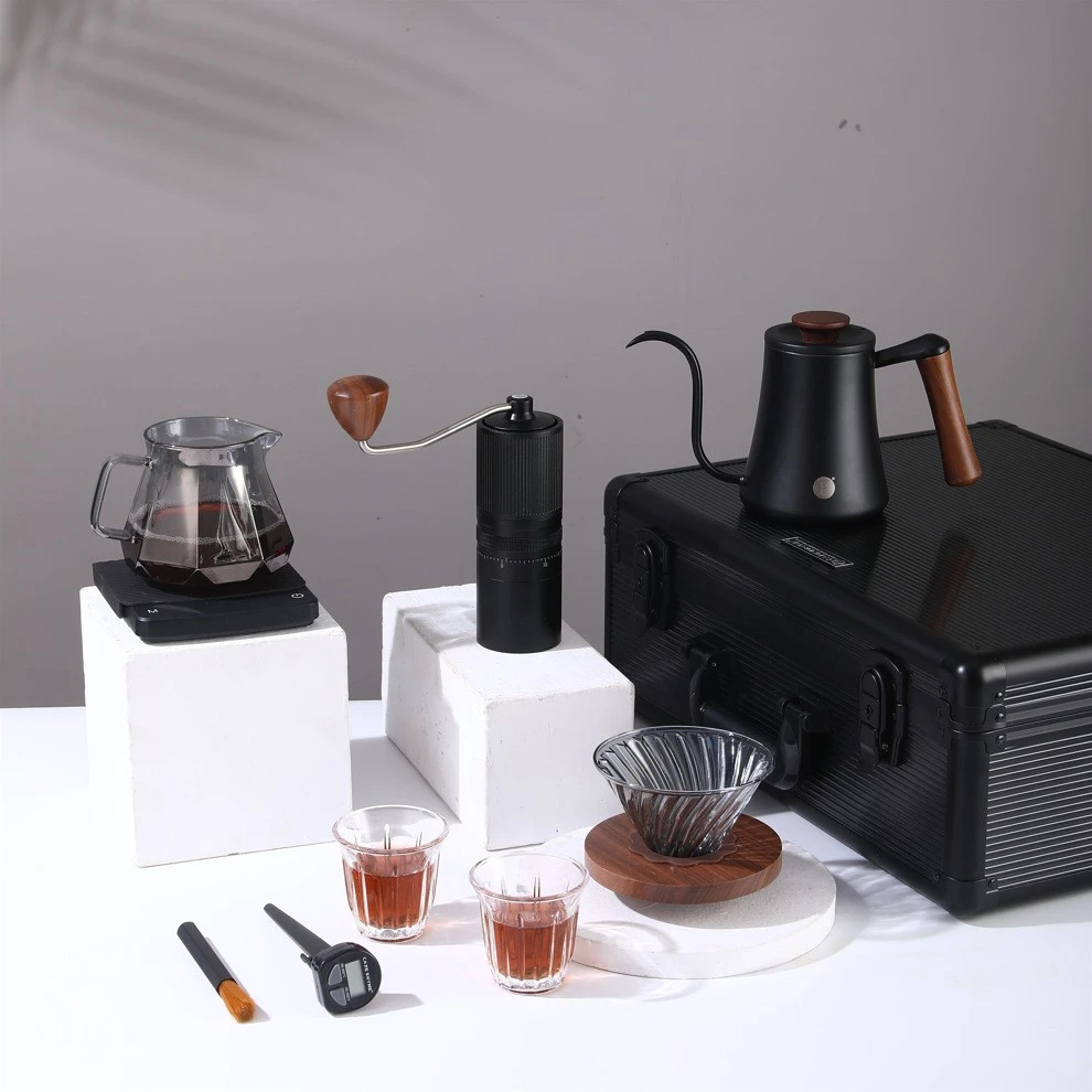 手冲咖啡壶套装礼盒户外旅行咖啡滤杯豪华套具专业级手冲十一件套