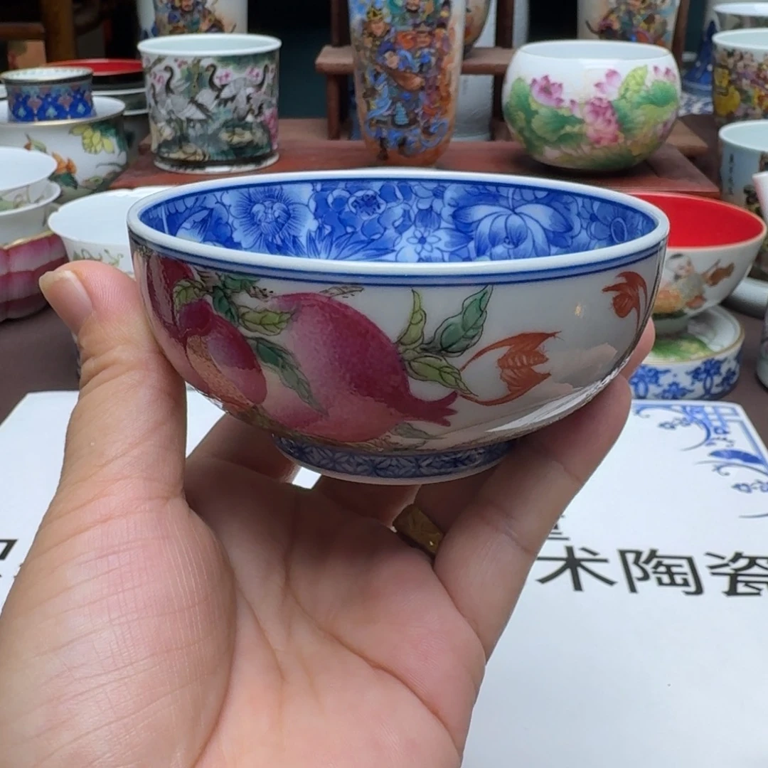 景德镇手工手绘展示