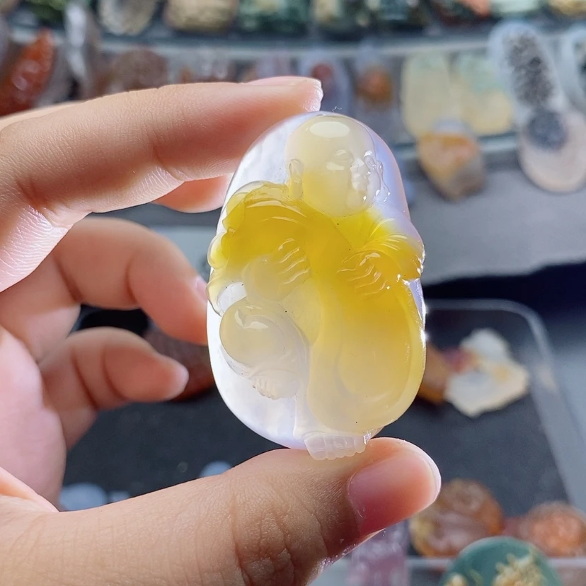 【闪购商品】未镶嵌吊坠定制玛瑙