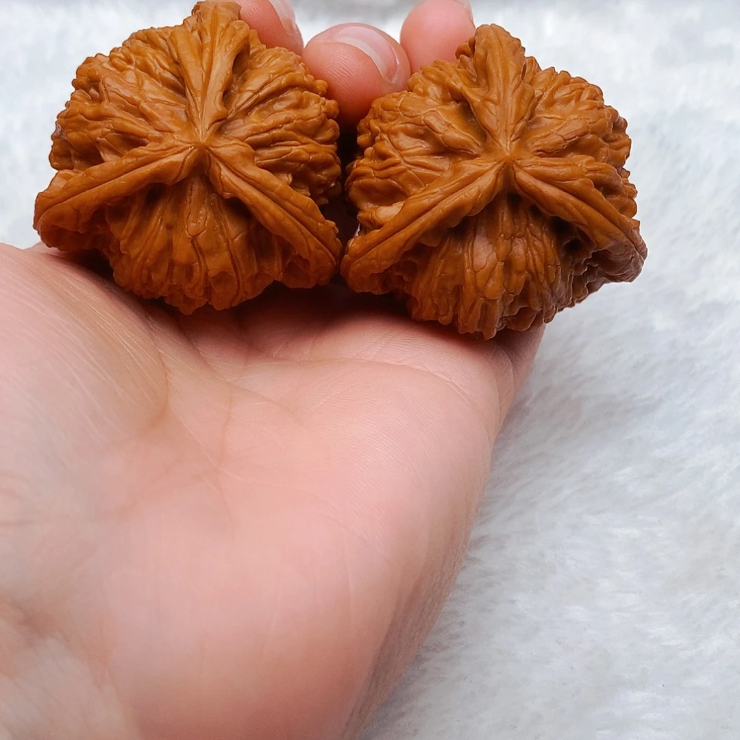 浅***兮吊坠文玩核桃三棱