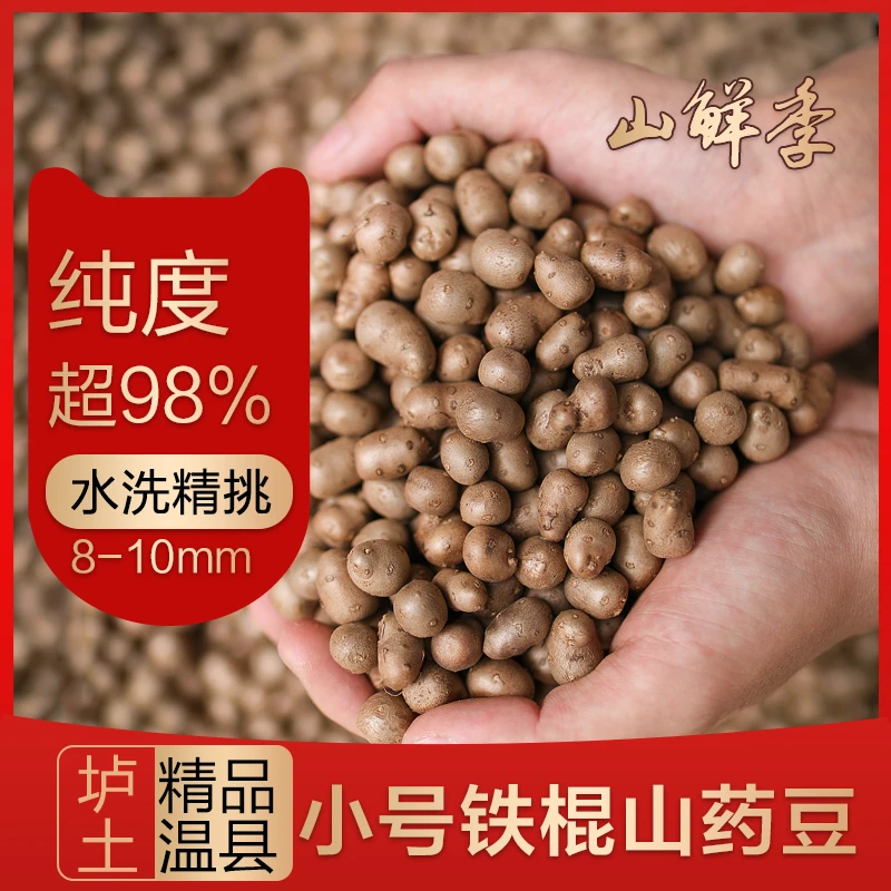 【温县直发】正宗河南焦作温县垆土铁棍小山药豆种子新鲜5斤零余子