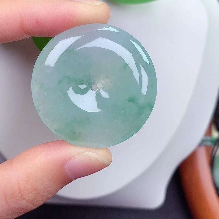 颈饰未镶嵌翡翠49号34.9-6.2mm