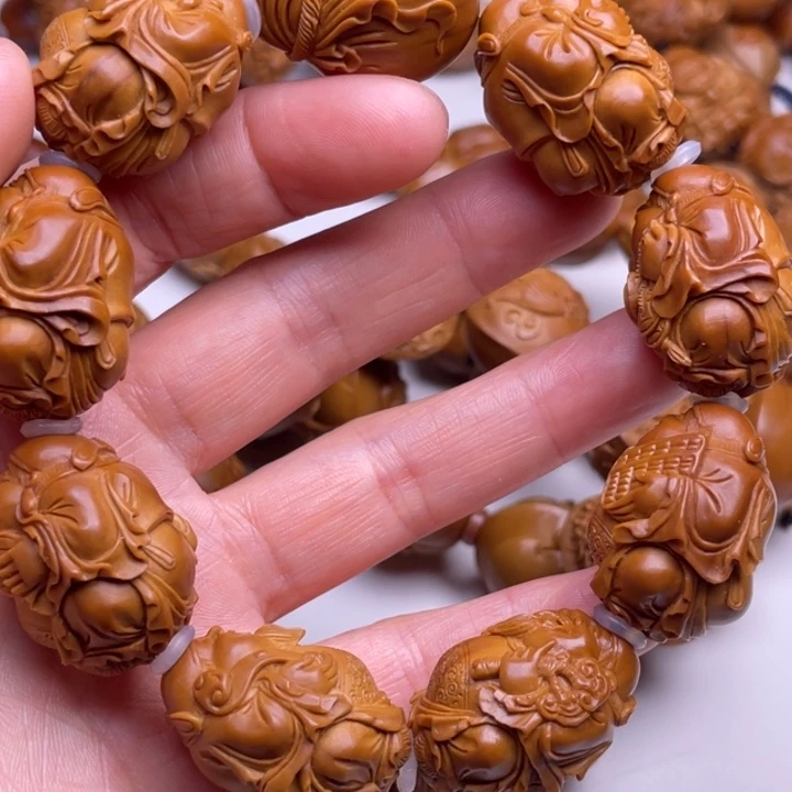 橄榄核手串/手链顽*橄榄油