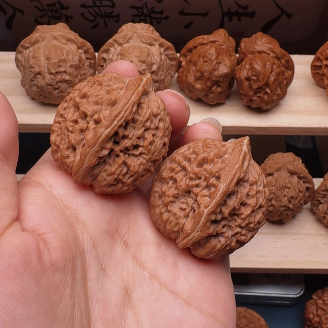 文玩核桃把件6全品34大蒜头