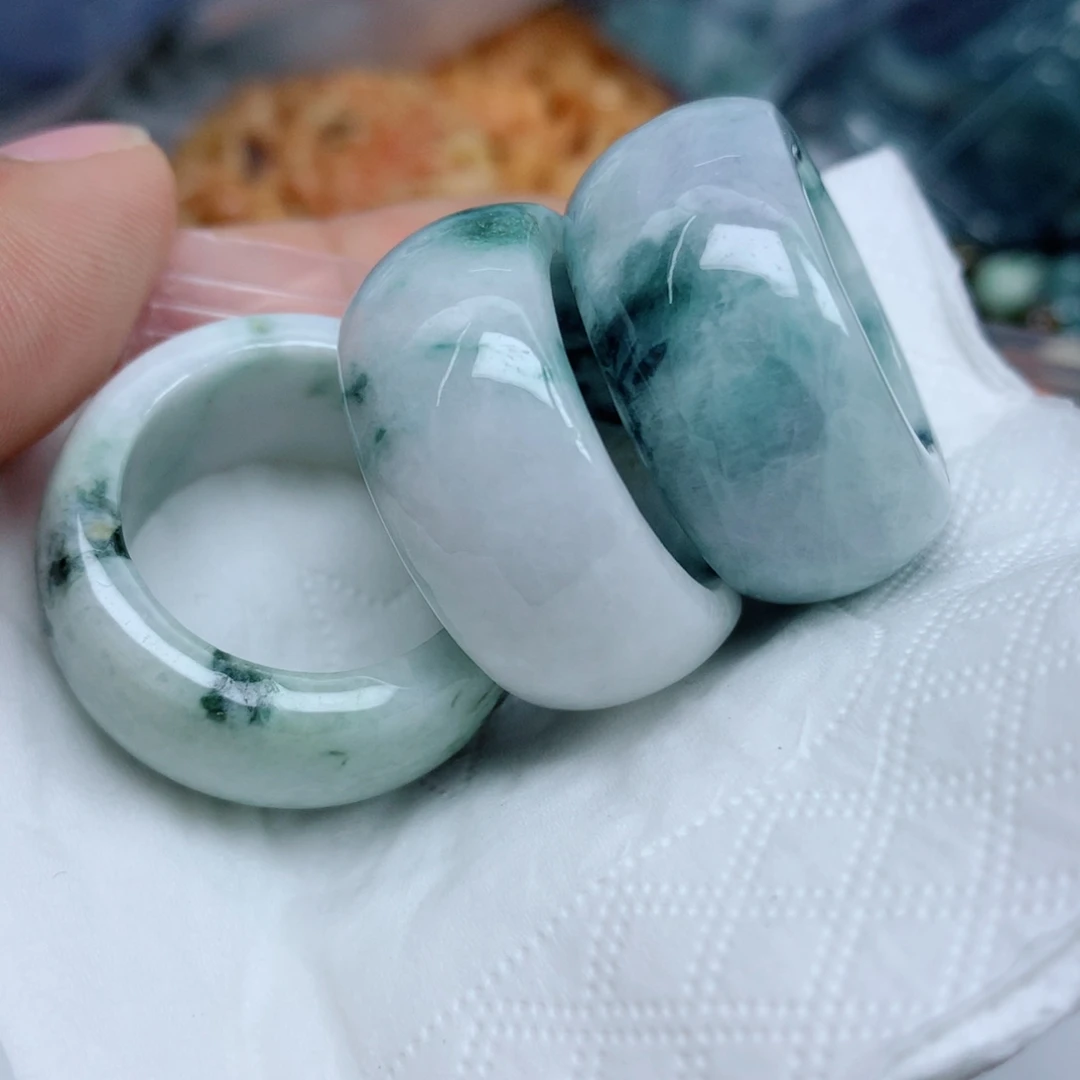 翡翠未镶嵌项链珠子珠