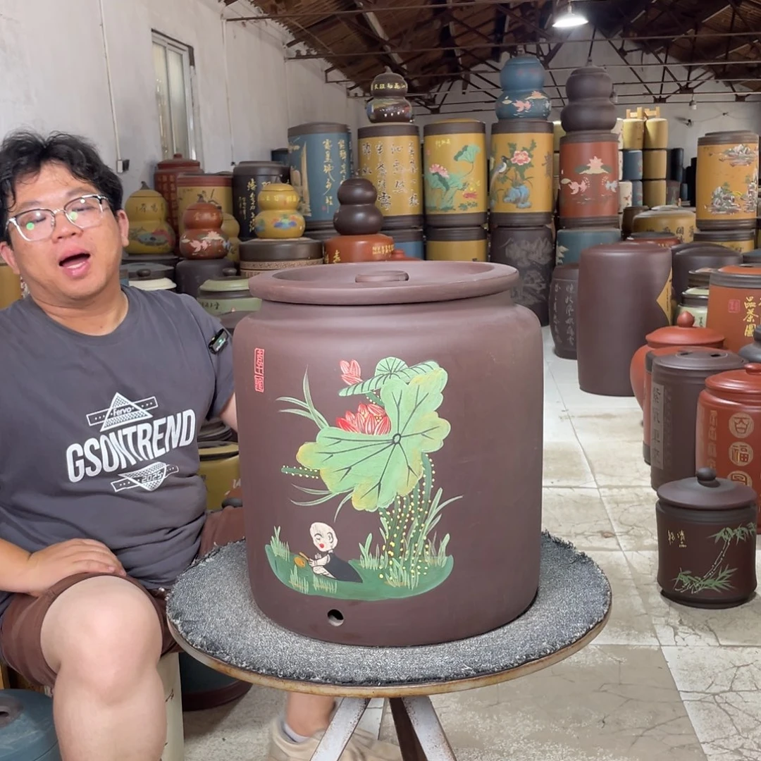 紫砂茶叶罐茶叶罐