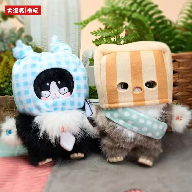 【拆盒】 猫猫大王之职场打工记盲盒-小雨潮玩摆件盲盒