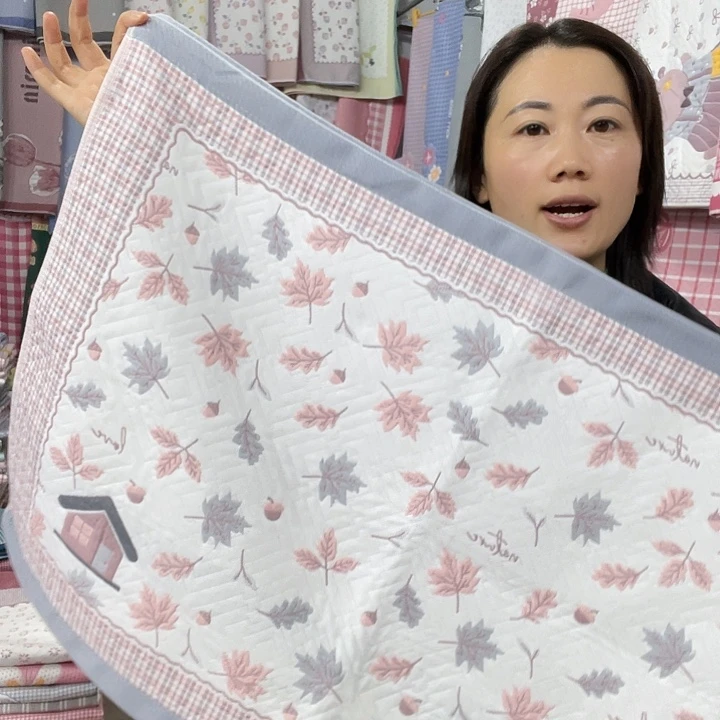 棉特价灰色小枫叶