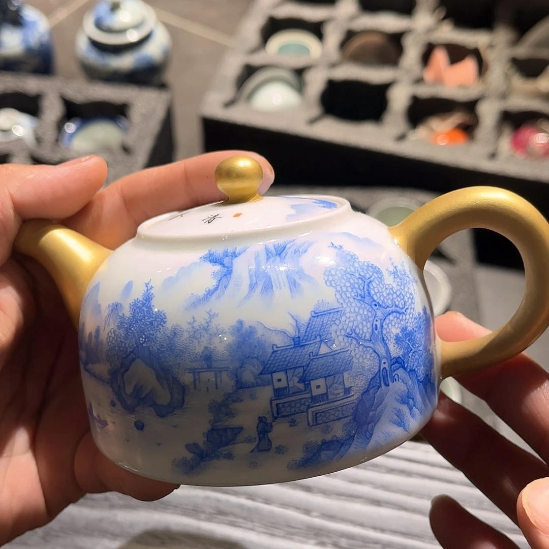 杯青花瓷器青花瓷器