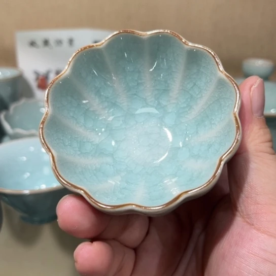 瓷片陶瓷茶具汝瓷茶具