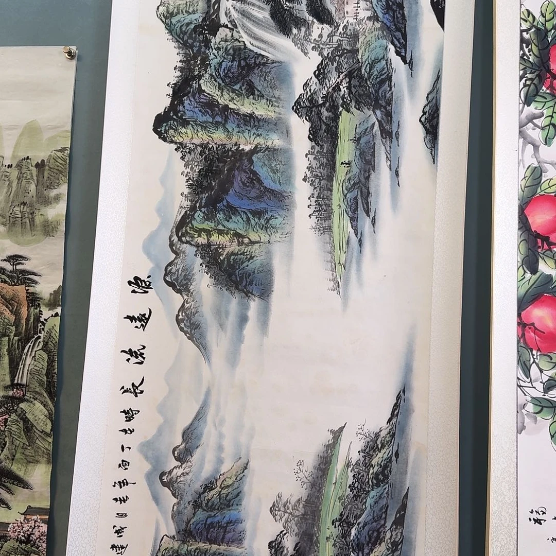 纯手绘国画作品好看