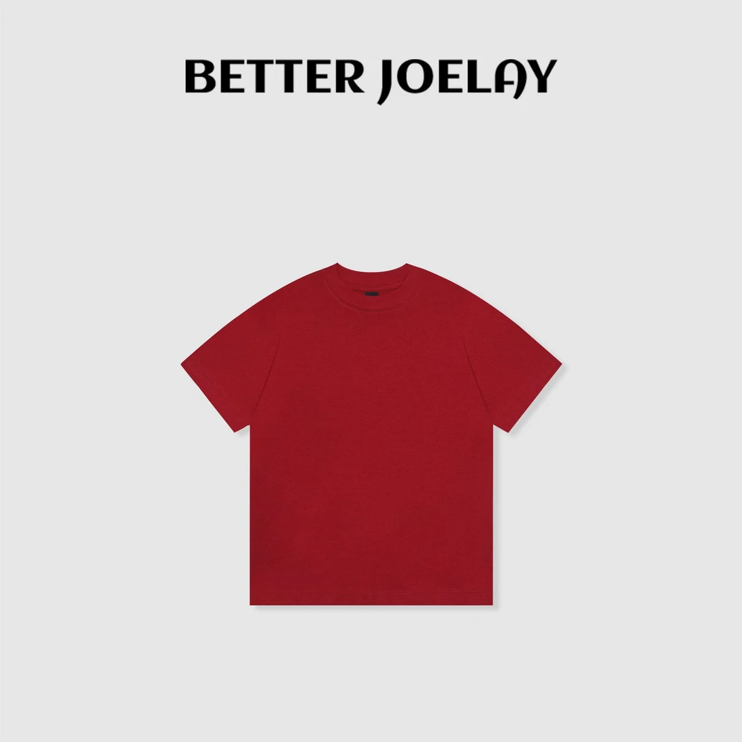 BETTERJOELAY -小版【黄昏日落】薄款百搭T恤短袖休闲圆领KH1382