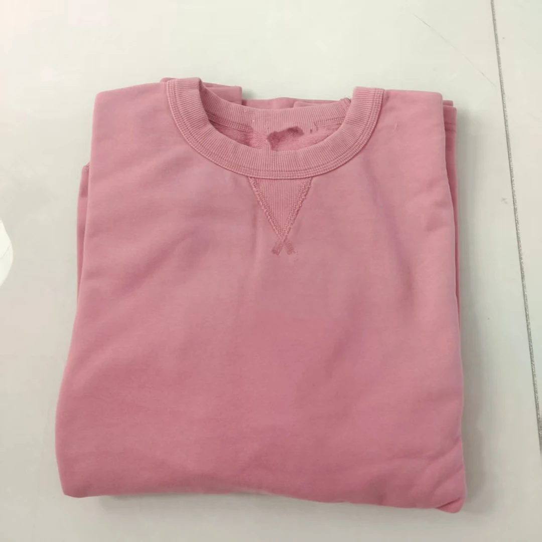 粉色圆领卫衣249号M180-200