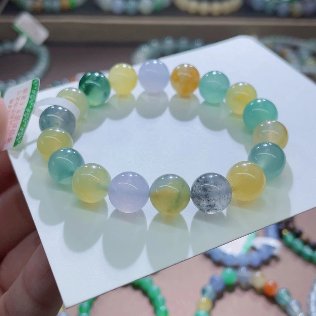 未镶嵌手链翡翠品质多宝卡10