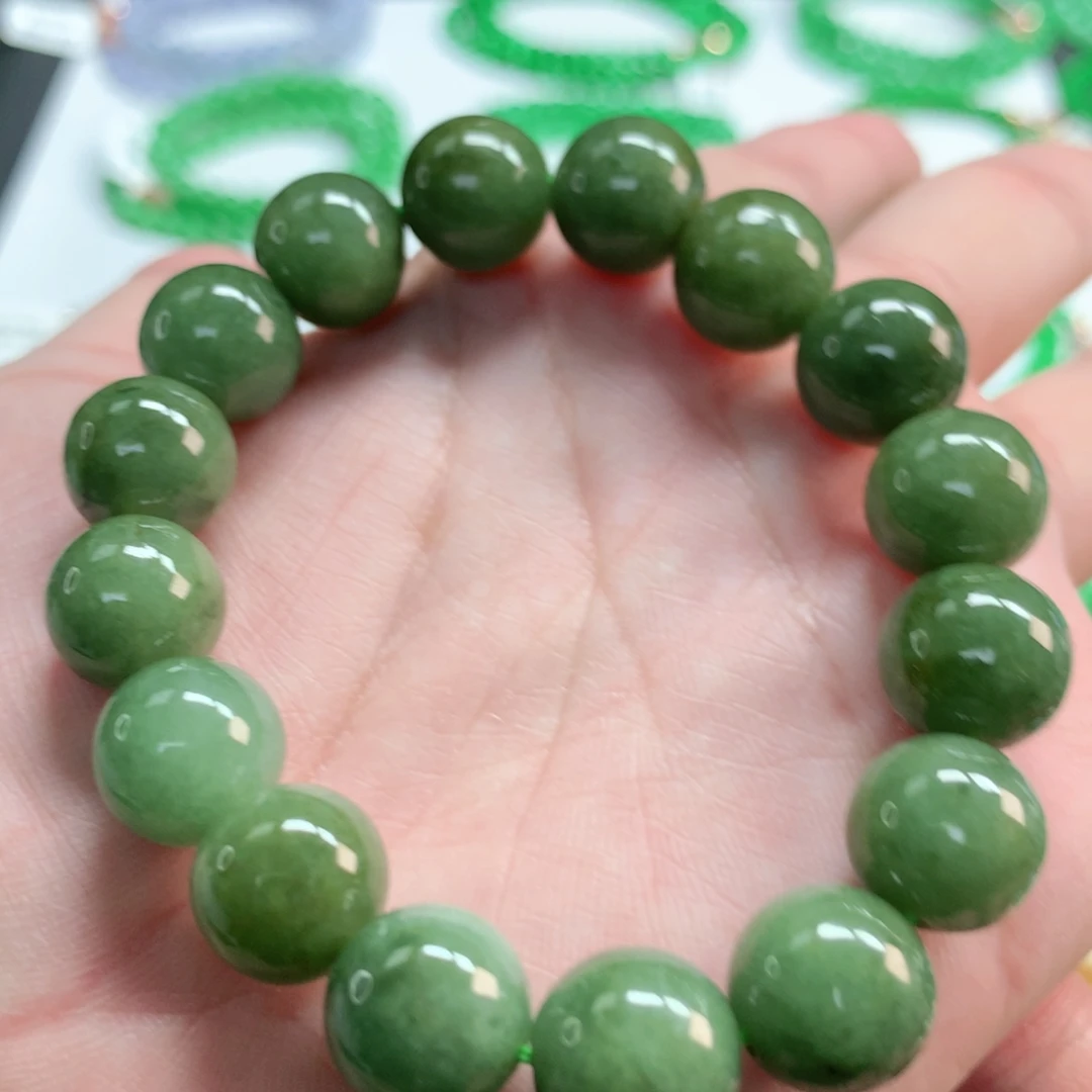 翡翠未镶嵌手链翡翠