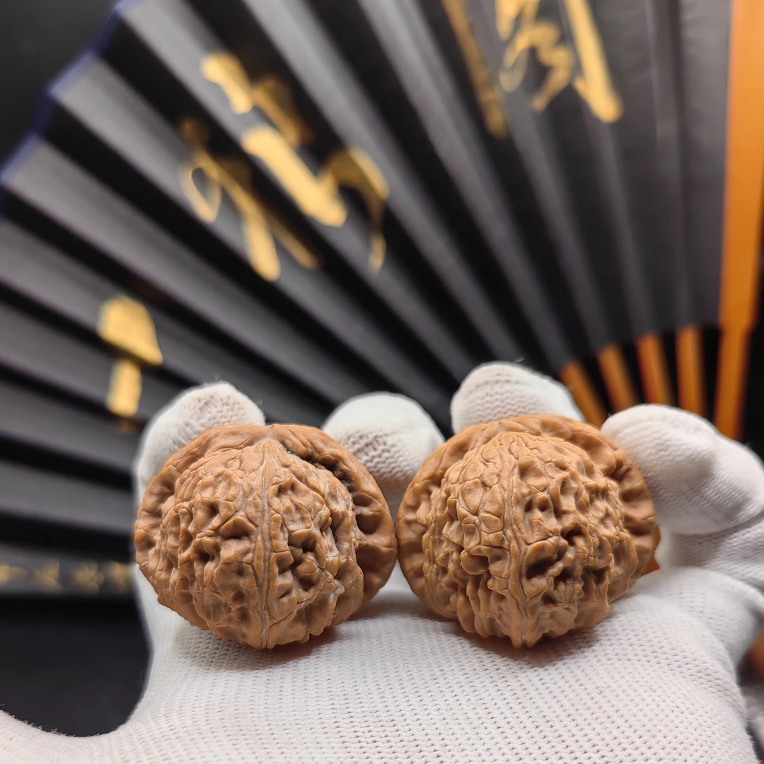 精选全品 闷 白狮子头 41/41/34边肚高 狮子头文玩 核桃油性足