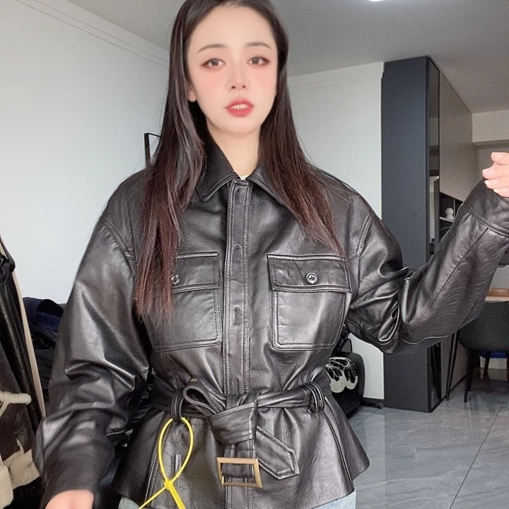 绵羊皮宋佳同款120斤内