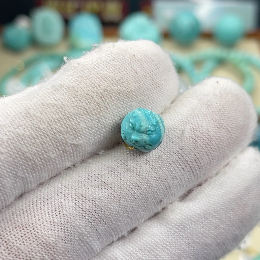 绿松石未镶嵌挂件