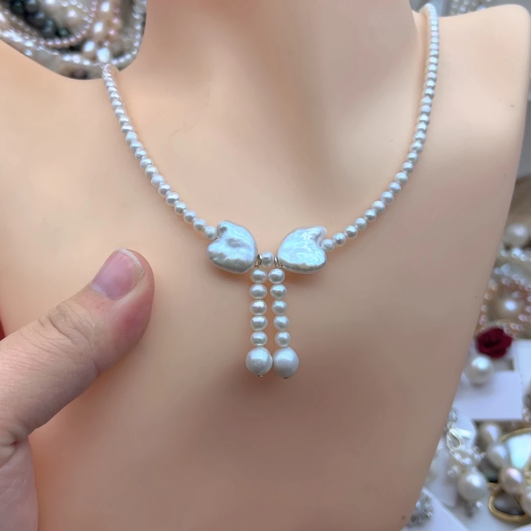 淡水珍珠颈饰未镶嵌