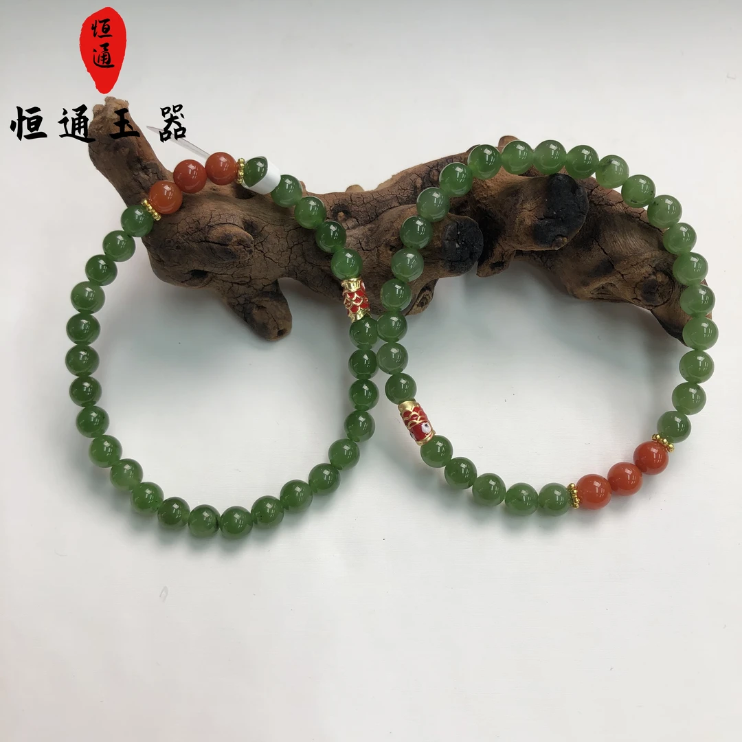 碧玉diy手串 多样性发一规格约6mm-1-199