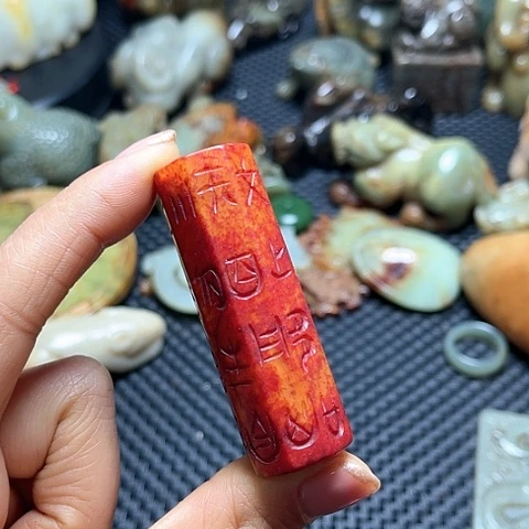 白玉菩提吊坠摆件