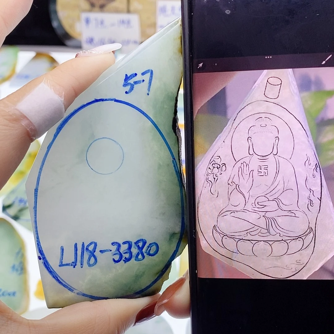 未镶嵌定制翡翠纯天然
