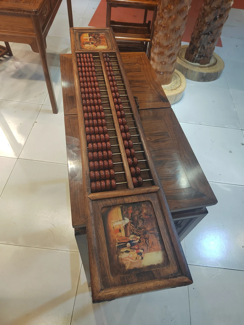 大算盘长1米算盘红