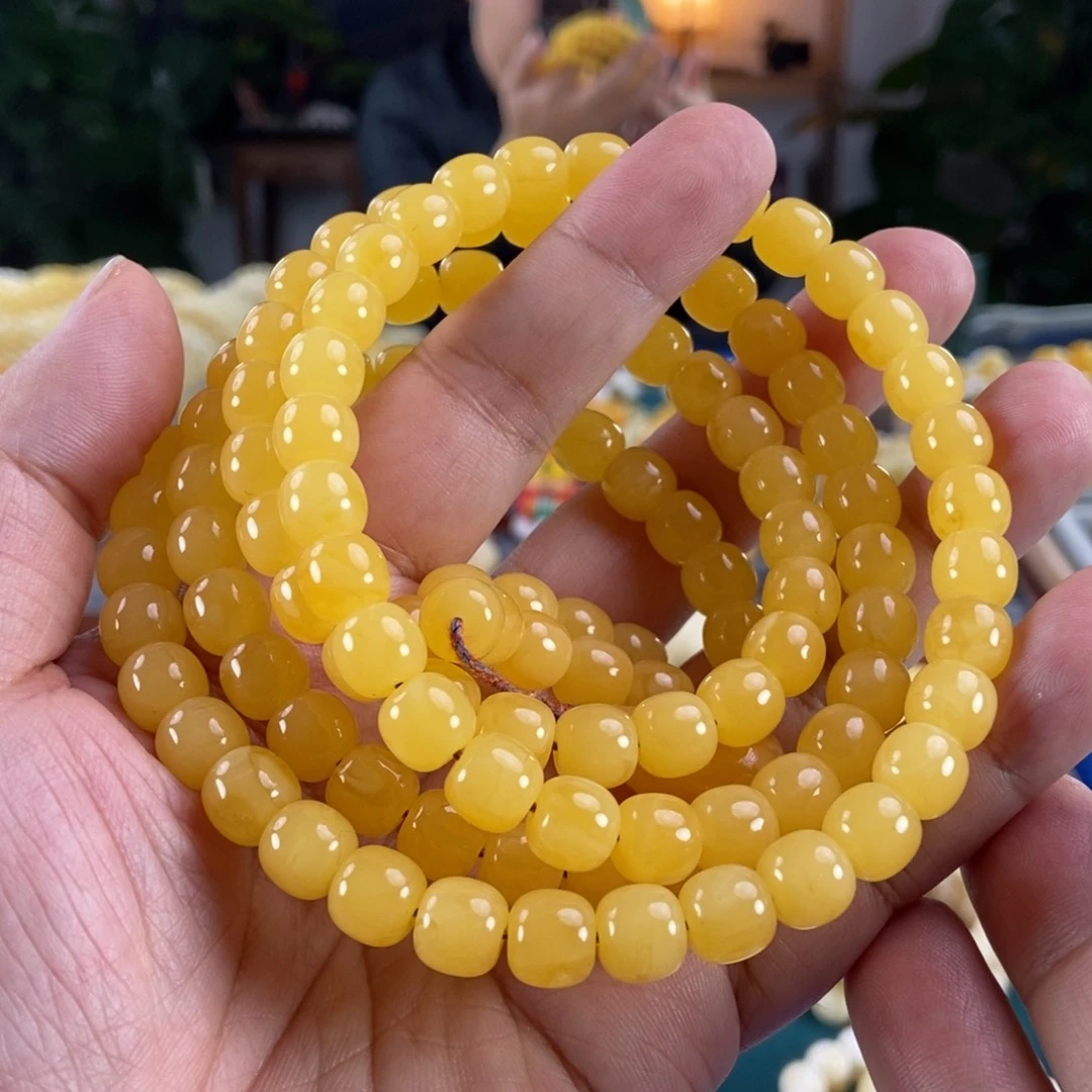 琥珀未镶嵌珠宝奇石9鸡油红同料108、59.2