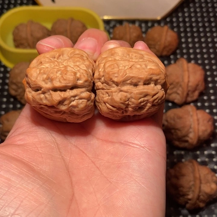 文玩核桃把件开背肌肉蛙