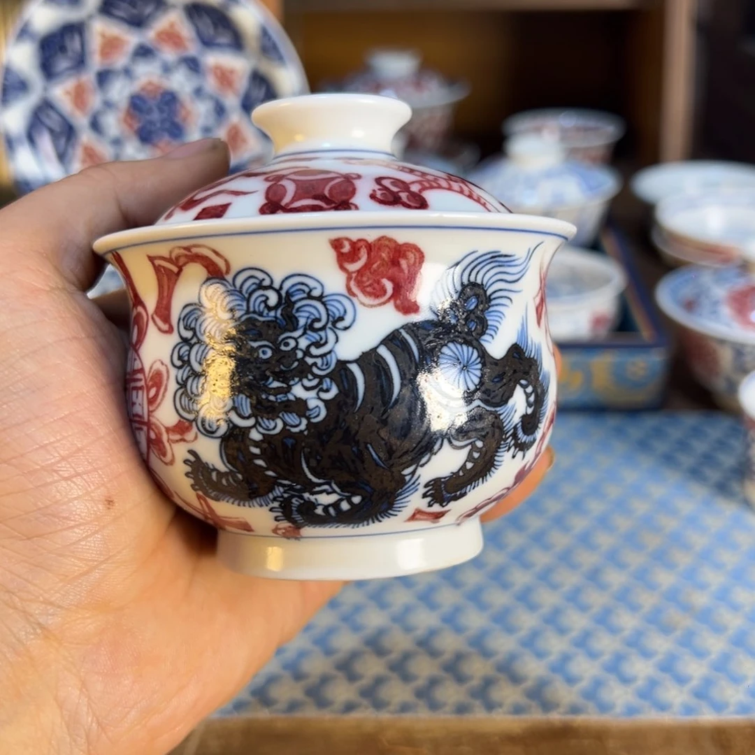 盖碗景德镇茶器百宝箱