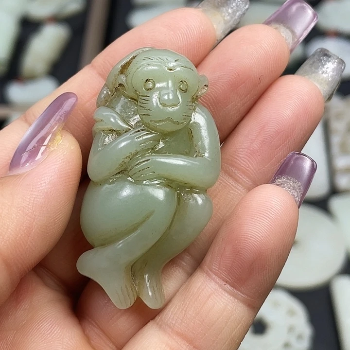 和田玉挂件未镶嵌