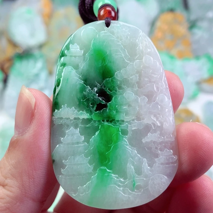 吊坠(不含链)未镶嵌翡翠