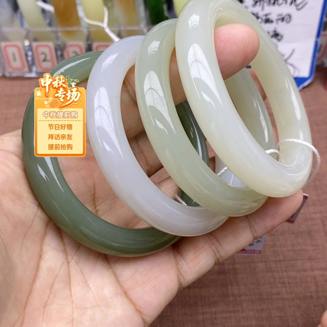 未镶嵌手镯和田玉多样性发货拍一发一