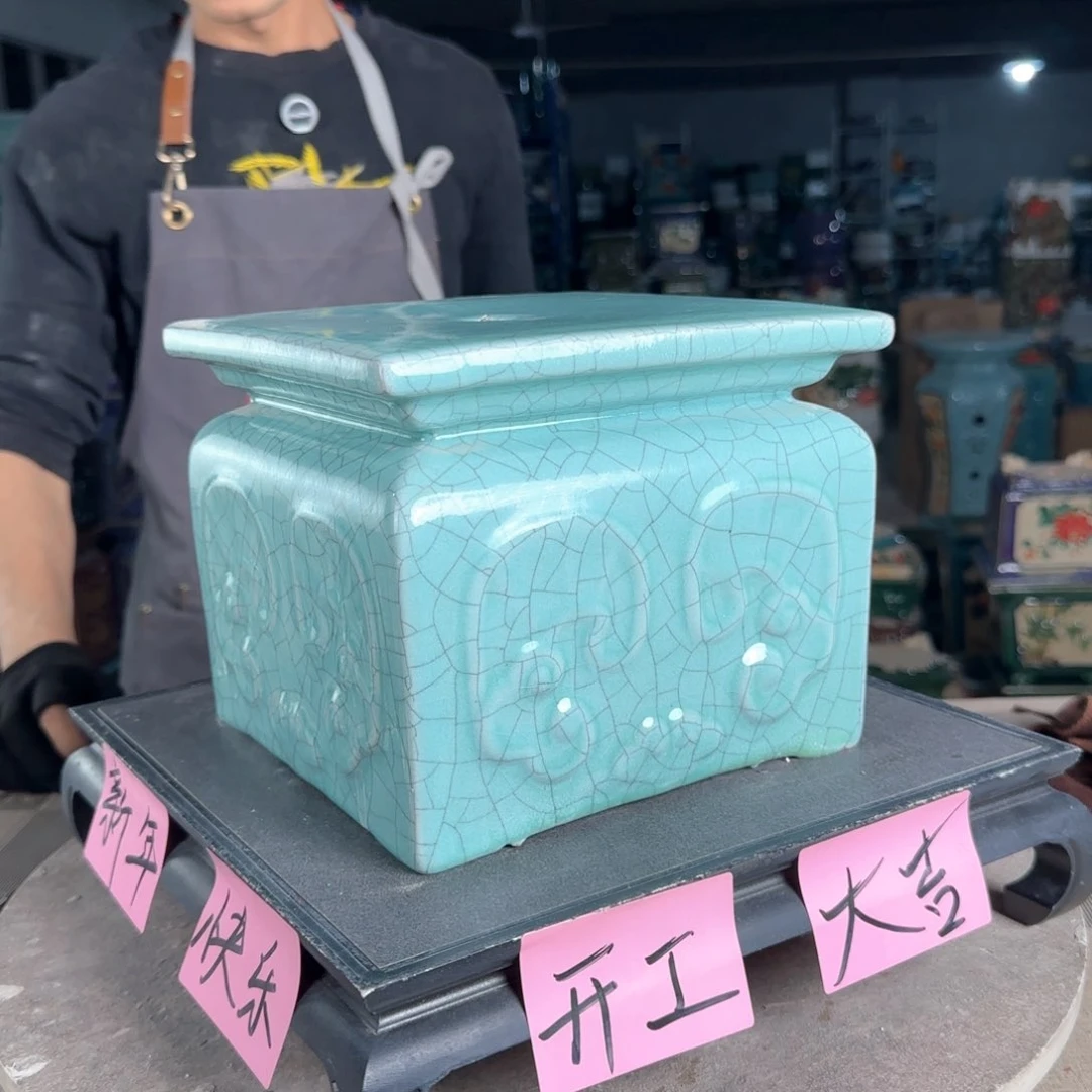 一风堂石湾花盆。微瑕