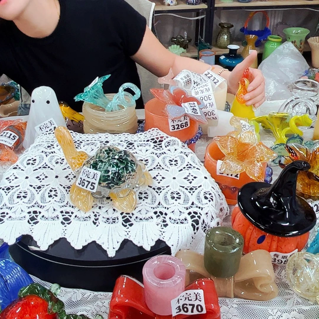 3675海龟 家悦琉璃工艺品不完美