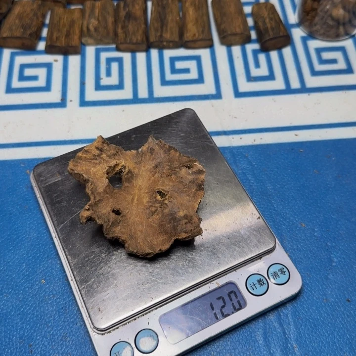 木释*慕手工艺雕塑根雕木雕木方板材11.9克