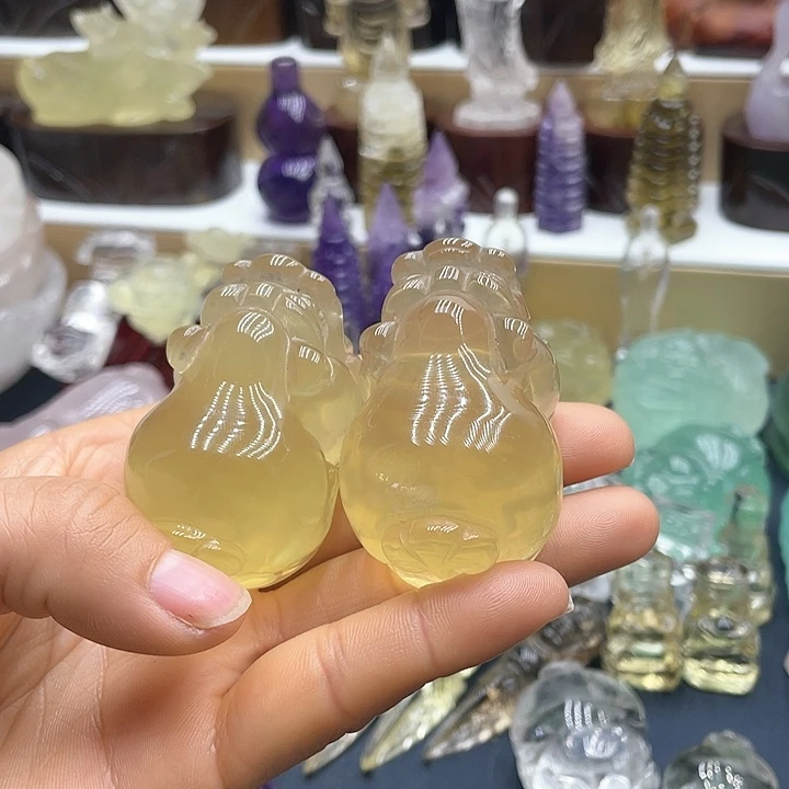 水晶摆件未镶嵌冬**娘摆件