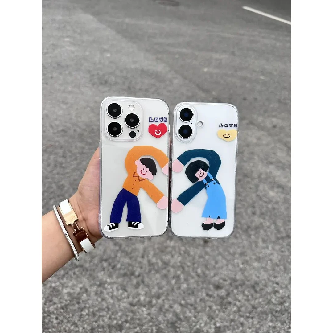 适用情侣爱心男女苹果小米oppovivo华为p70iPhone12/13/14/15