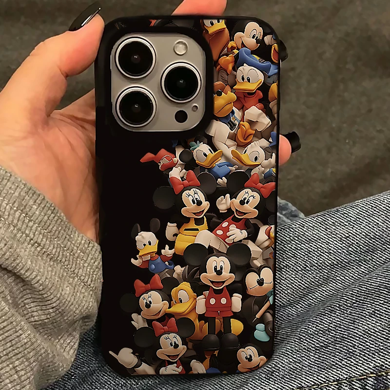 BANCA米奇米妮适用苹果14/15/16promax手机壳13/12果冻壳11软套xs