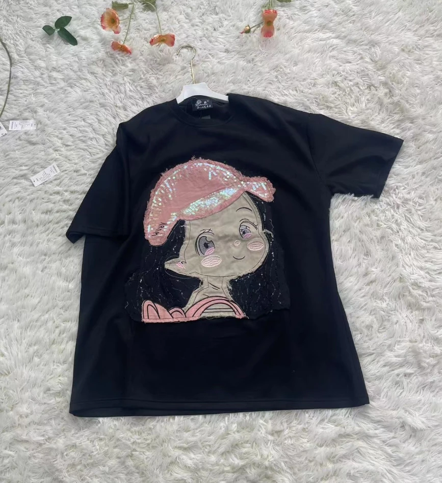 女士时尚百搭半袖8591 -J