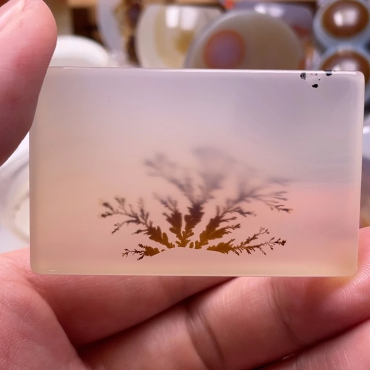 玛瑙/玉髓未镶嵌吊坠(不含链)