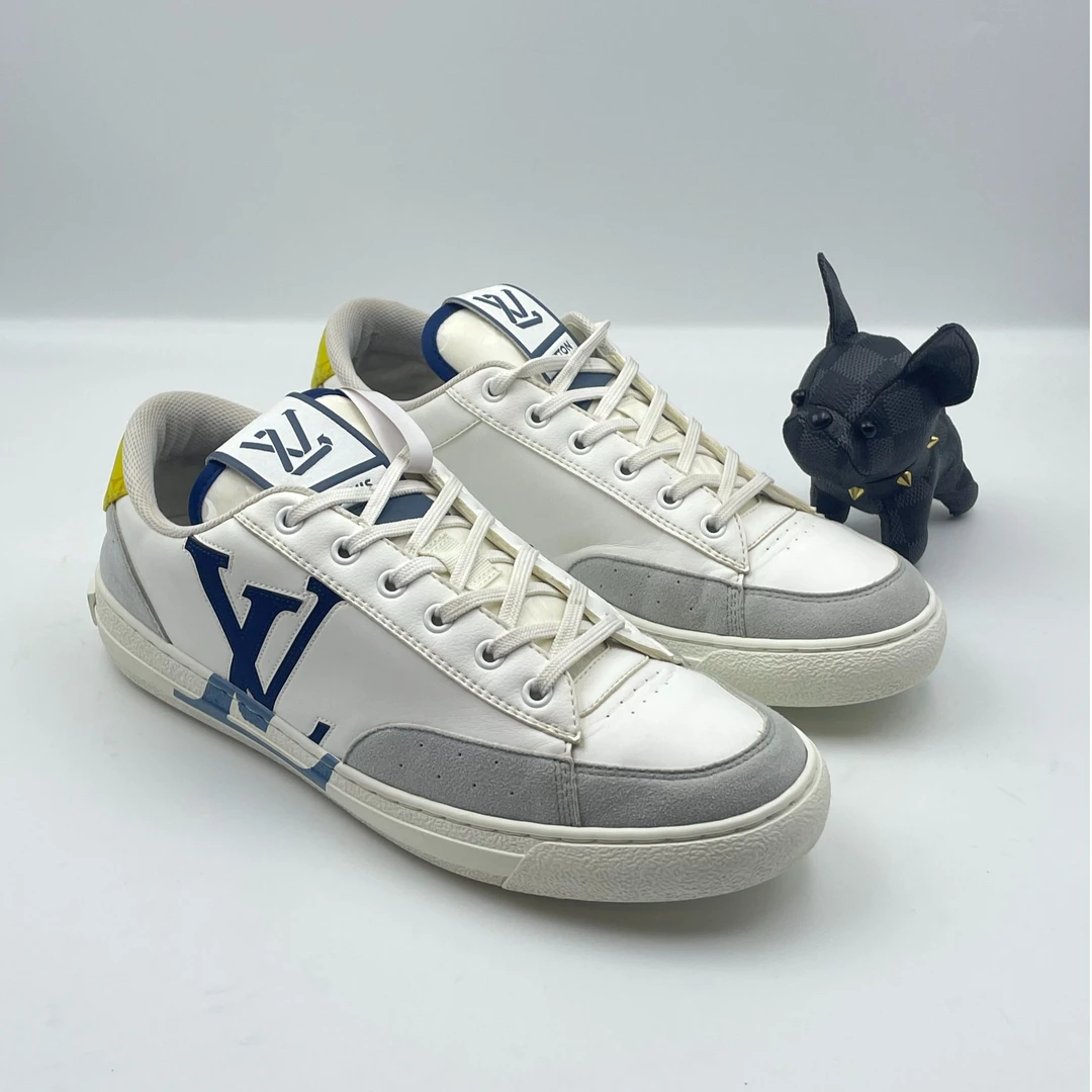 99新 LouisVuitton/路易威登 查理错位经典休闲百搭时尚板鞋 39码