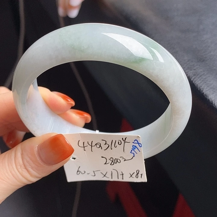 未镶嵌手镯翡翠60+宽版30