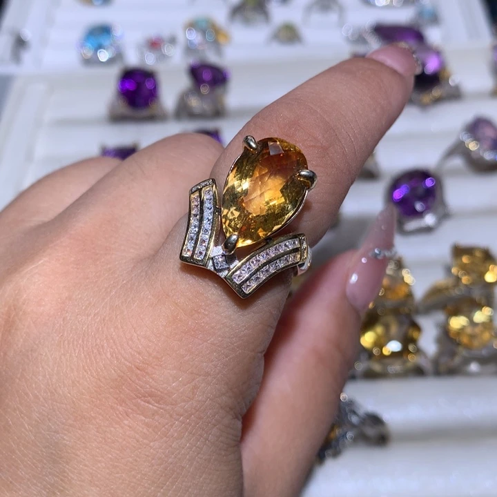 欧泊银S925镶嵌戒指?****?戒指