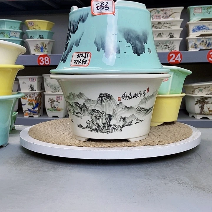 紫砂花瓶紫砂花盆