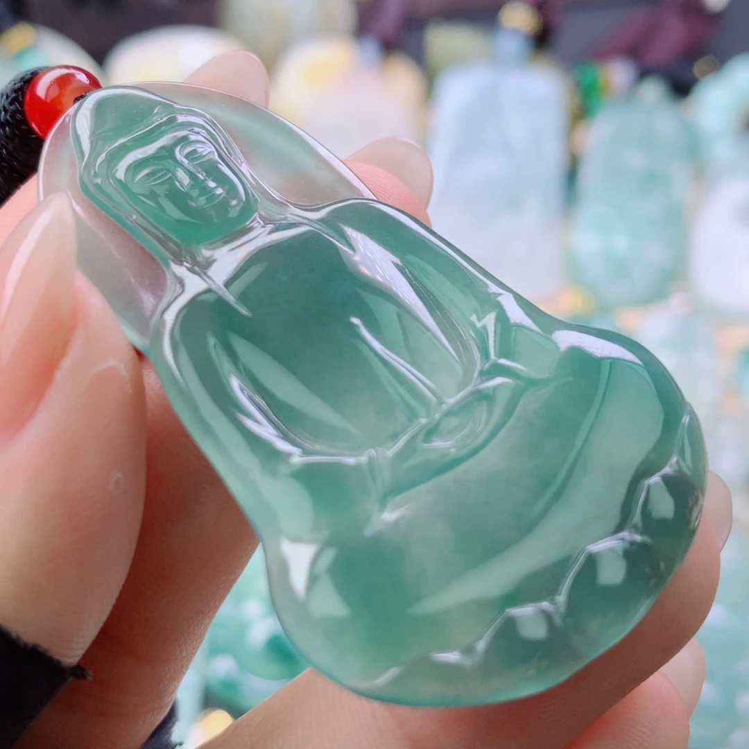 翡翠未镶嵌颈饰翡翠吊坠